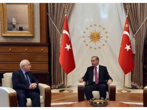 Erdoğan Cemil Çiçek’le Görüştü