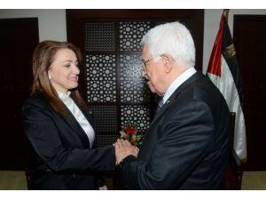 Filistin Devlet Başkanı Abbas, Atasoy’u Kabul Etti