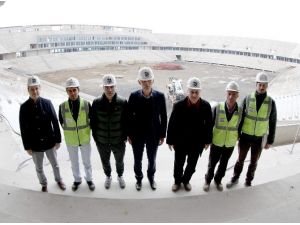 Hacıosmanoğlu Ve Yanal Yeni Stadı Gezdi