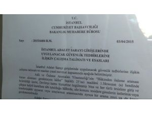 Başsavcılığın ’Arama’ Talimatı Kapılara Asıldı