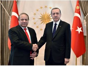Erdoğan Pakistan Başbakanı’nı Kabul Etti