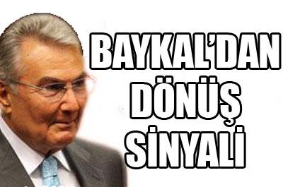 Baykaldan dönüş sinyali 