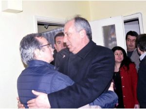 Chp Milletvekili İnce’den Öğretmenin Ailesine Taziye Ziyareti