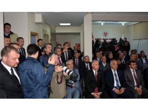 Sp Genel Başkanı Kamalak, Bbp Genel Başkanı Destici’yi Makamında Ziyaret Etti.