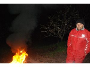 Tokat’ta Zirai Dona Karşı Dumanlı Önlem