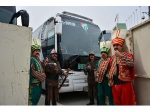 Bursaspor’a Mehter Takımı Desteği