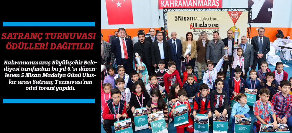Satranç Turnuvası Ödülleri Dağıtıldı