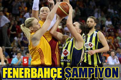 Fenerbahçe şampiyon oldu 