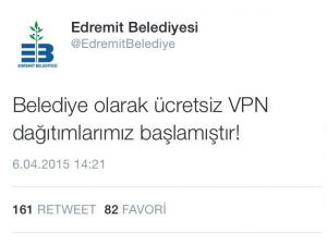 Edremit Belediyesinden İlginç Tweet