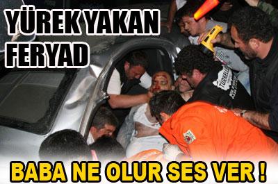 Otomobil kamyonun altına girdi: 2 ölü 