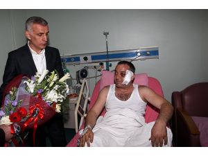 Hacıosmanoğlu, Ufuk Kıran’ı Ziyaret Etti