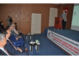 Şırnak Üniversitesi’nde Tübitak Projeleri Anlatıldı