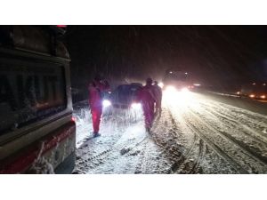 Afyonkarahisar’da Nisan Ayında Kar Esareti