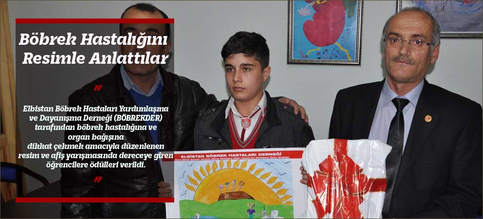 Böbrek Hastalığını Resimle Anlattılar