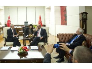 Chp Lideri Avrupa Parlamentosu Başkanı’yla Görüştü