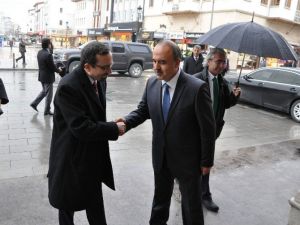 Abd Büyükelçisi Bass’dan Konya Valisi Erol’a Ziyaret