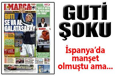 Galatasaraydan Guti açıklaması 