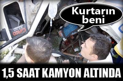 Kurtarın beni diye feryat etti 