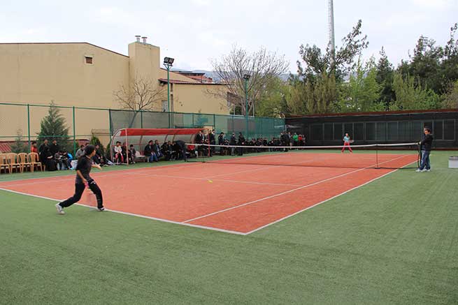 Polis Haftası Tenis Turnuvası Müsabakaları Sona Erdi