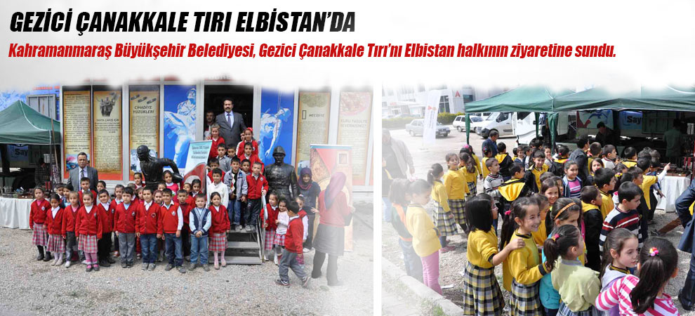 Çanakkale Gezici Tırı Elbistan’da