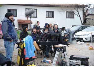 Hamamarkası Film Platosu Oldu