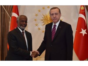 Sudan Dışişleri Bakanı’nı Kabul Etti