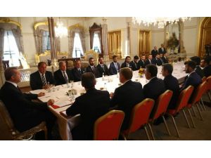 Cumhurbaşkanı Erdoğan Futbolun Kaptanlarıyla Bir Arada