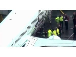 Kargodan Gelen Çığlık Acil İniş Yaptırdı