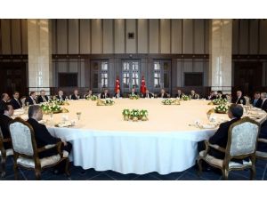 Belediye Başkanları Cumhurbaşkanı’na Konuk Oldu