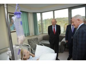Chp Lideri Hasta Ziyaretinde