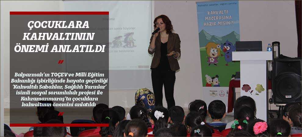 Çocuklara Kahvaltının Önemi Anlatıldı
