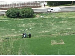 Abd Kongresi Binasının Bahçesine Helikopterle İzinsiz İndi