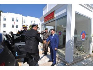 Sahil Güvenlik Komutanı Bodrum’da