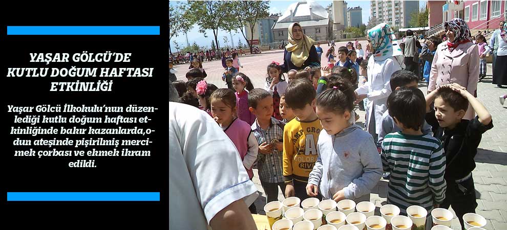 Yaşar Gölcü’de Kutlu Doğum Haftası Etkinliği