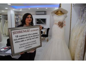 Gelinlik Satışına 18 Yaş Sınırı