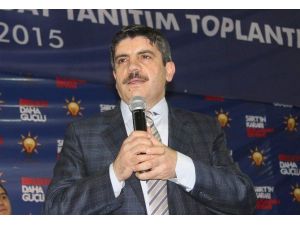 Siirt Ak Parti’de Aday Tanıtım Toplantısı