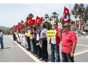 “Sessiz Çığlık” Eyleminde Papa Protesto Edildi