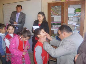 Öğrencilere Ağız ve Diş Sağlığı Taraması Yapıldı