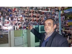 (Özel Haber) Çay Ocağını Fotoğraf Koleksiyonu Yaptı