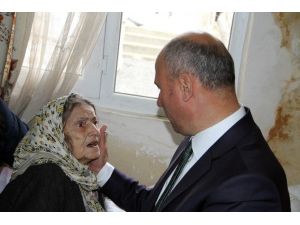 Cumhurbaşkanından Yardım İsteyen 102 Yaşındaki Hanım Ninenin Evi Onarılıyor