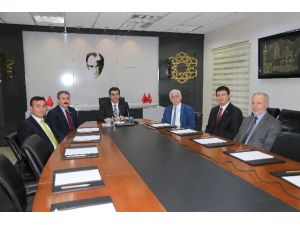 Sp Genel Başkanı Kamalak Ve Bbp Genel Başkanı Destici, Vali Orhan Düzgün’ü Ziyaret Etti