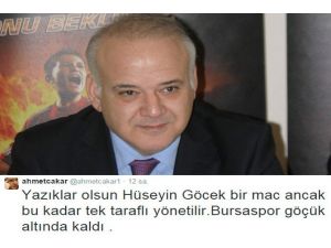 ’Bursaspor Göçük Altında Kaldı’