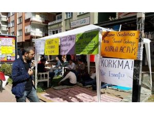 Sanat Sokağı Esnafı Eylemlerini Sonlandırdı