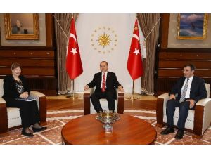 Cumhurbaşkanı Erdoğan, Bm Kalkınma Programı Başkanı Clark’ı Kabul Etti
