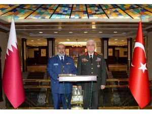 Katar Genelkurmay Başkanı Tümgeneral Al-ghanım, Orgeneral Özel’i Ziyaret Etti