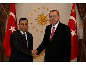 Cumhurbaşkanı Erdoğan, Anayasa Mahkemesi Başkanı Arslan’ı Kabul Etti
