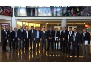 Tff’yi Ziyaret Ettiler