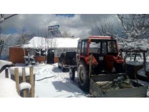 Sakarya’da Yüksek Kesimlere Kar Yağdı