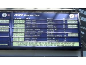 Almanlar Greve Doymuyor