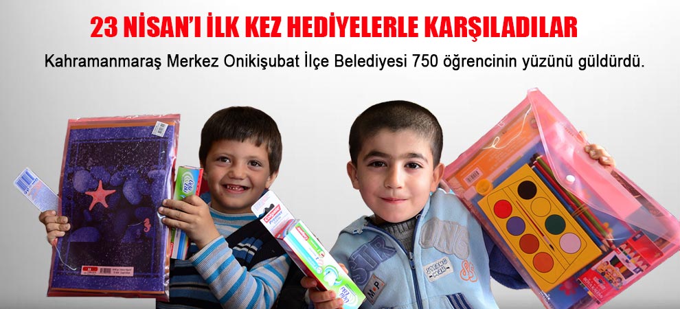 23 Nisan’ı İlk Kez Hediyelerle Karşıladılar